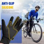 Saliryj Winter Gloves Thermal Warm Touch Screen Gloves Bike Gloves Cycling Gloves for Driving，Cycling，Running，Hiking