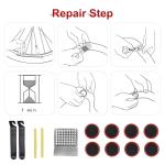 Bike Repair Bag With Bicycle Tire Pump, Tire Patches Repair Kit, Bike Multi Tool Set, Maintenance Essentials All in One Safety Kit (1 Set)