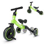 besrey 5 in 1 Toddler Bike for 10 Month to 4 Years Old Kids, Toddler Tricycle Kids Trikes Tricycle, Toys for Boy & Girl, Balance Training, Removable Pedals