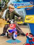Spiderman Electric Tricycle for Kids with Lights