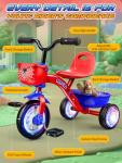 Spiderman Electric Tricycle for Kids with Lights