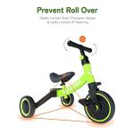 besrey 5 in 1 Toddler Bike for 10 Month to 4 Years Old Kids, Toddler Tricycle Kids Trikes Tricycle, Toys for Boy & Girl, Balance Training, Removable Pedals