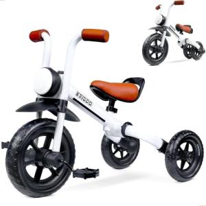 KRIDDO 2-in-1 Kids Balance Bike and Tricycle