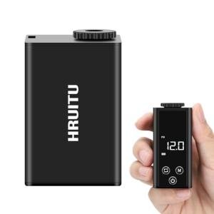 Mini Electric Bike Tire Pump with Gauge