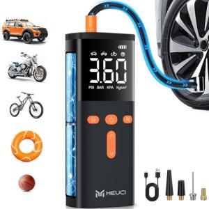 Portable Cordless Air Pump with LED Light
