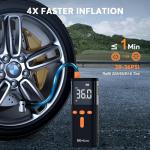 Portable Cordless Air Pump with LED Light