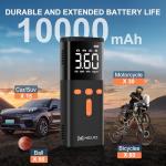 Portable Cordless Air Pump with LED Light