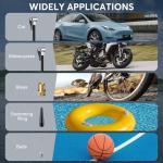 Portable Cordless Air Pump with LED Light