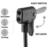 Hycline Digital Tire Pump for Bikes and Inflatables