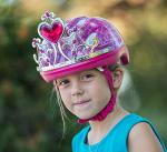 Pink 3D Princess Bike Helmet for Kids