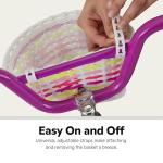 Schwinn Light-Up Flower Kids' Bike Basket