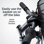 Schwinn Quick Release Wire Bike Basket - Black