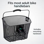Schwinn Quick Release Wire Bike Basket - Black