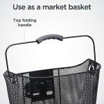 Schwinn Quick Release Wire Bike Basket - Black