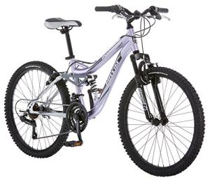 Mongoose Maxim Girls Electric Mountain Bike, 24-Inch