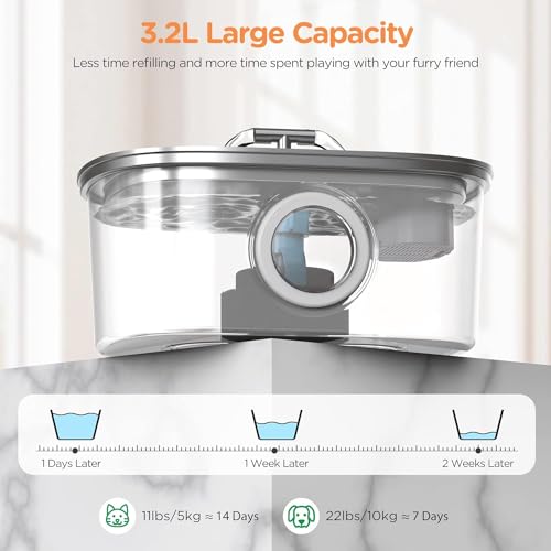 Stainless Steel Cat Water Fountain: Automatic Pet Dispenser