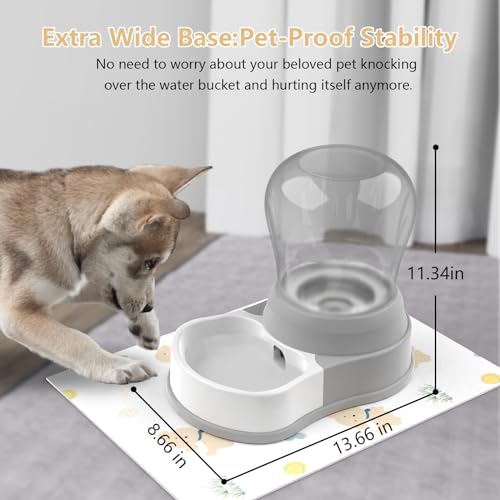 Staltwo Automatic Pet Water Dispenser for Cats (4-Liter)