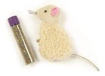 Madcap Mouse Plush Catnip Toy with String Tail