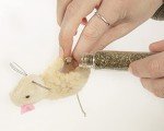 Madcap Mouse Plush Catnip Toy with String Tail
