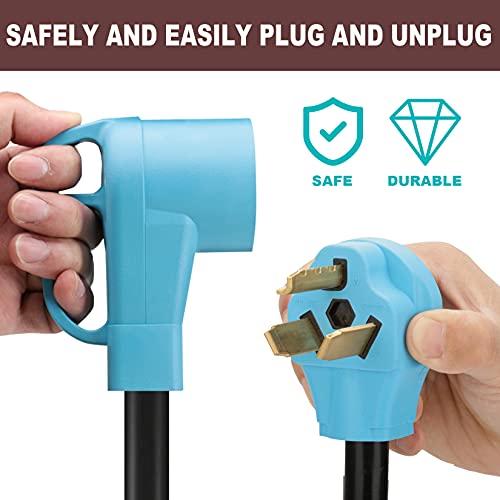 NEMA 10-30P to 14-50R EV Adapter Cord