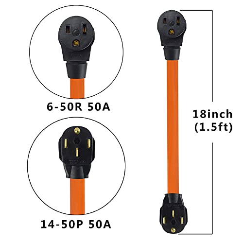 Heavy Duty 50Amp EV Charger Adapter Cord