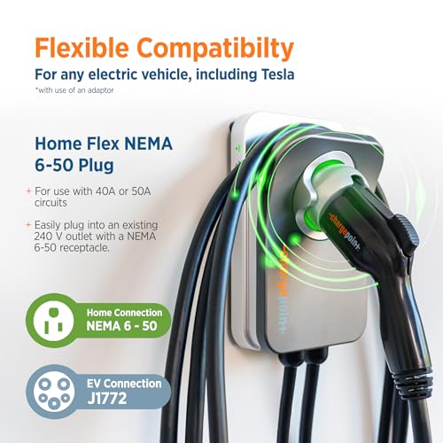 ChargePoint Home Flex EV Charger - WiFi Enabled