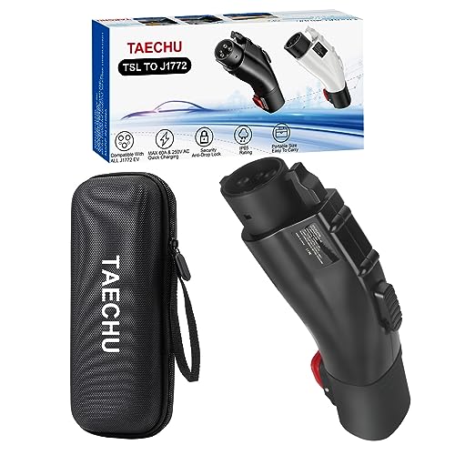 Tesla to J1772 Adapter, 60A & Anti-Drop Lock