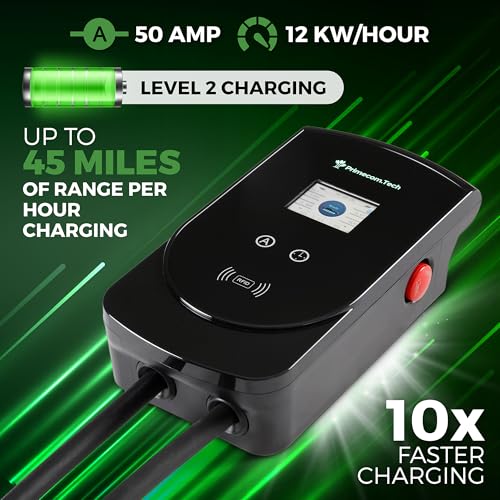 Smart 50A Home EV Charger for All EVs