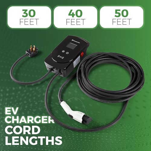 Smart 50A Home EV Charger for All EVs