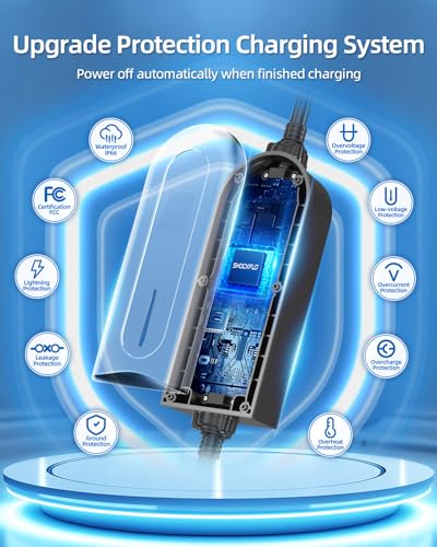 SHOCKFLO Wall-Mounted Home EV Charger