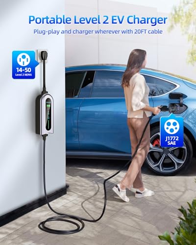 SHOCKFLO Wall-Mounted Home EV Charger