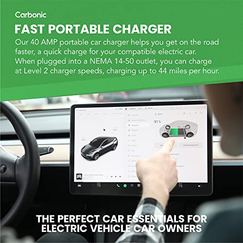 Portable Carbonic EV Charger for Home