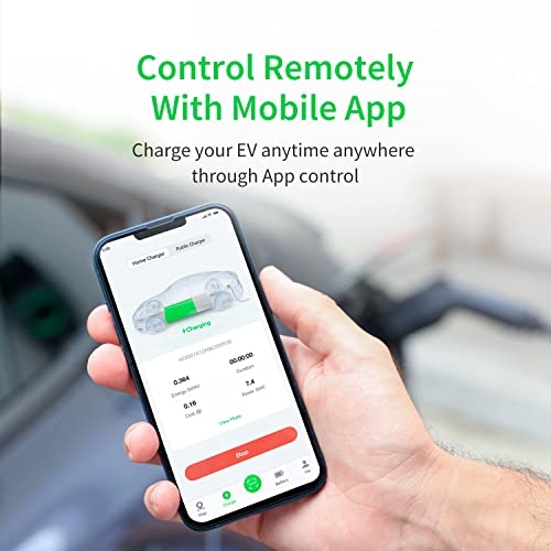 Autel MaxiCharger EVSE, 40A Level 2, Wi-Fi/Bluetooth Enabled