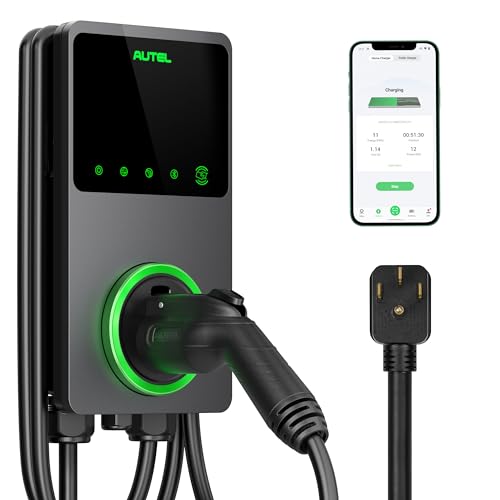 Autel MaxiCharger EVSE, 40A Level 2, Wi-Fi/Bluetooth Enabled
