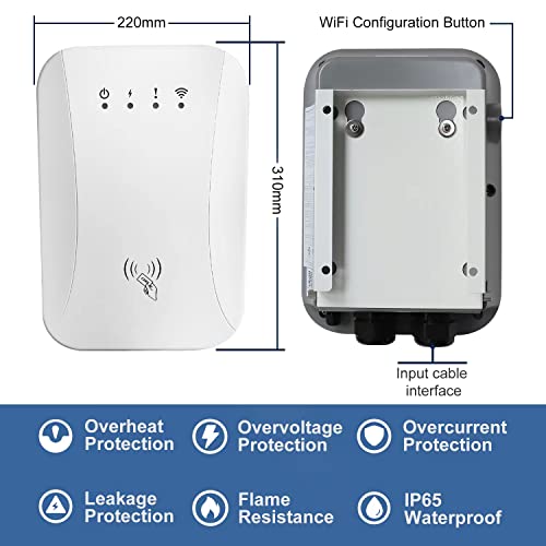 Smart 40A Level 2 Electric Vehicle Charger
