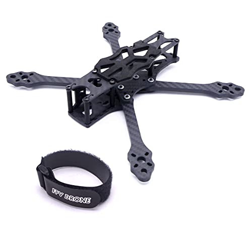 Carbon fiber 5" FPV drone frame kit