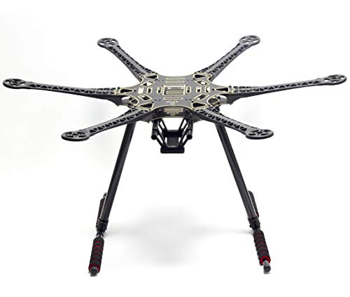 S550 6-axis Hexacopter Drone with Carbon Fiber Gear