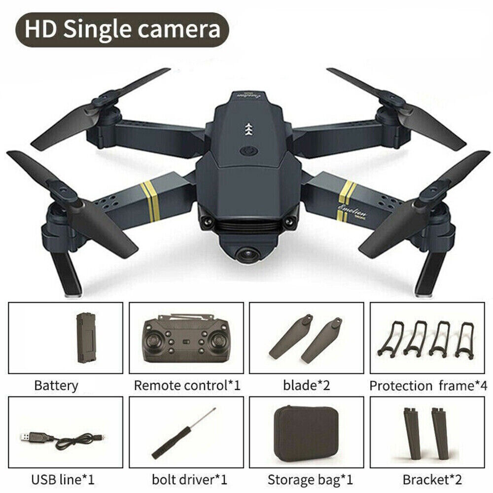 Foldable WIFI Drone with 4K Camera & Bag
