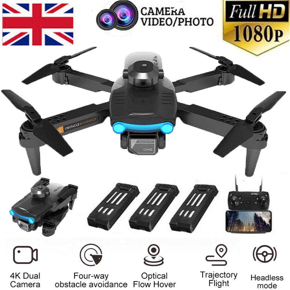 Quadcopter with 3 Batteries and 4K Camera