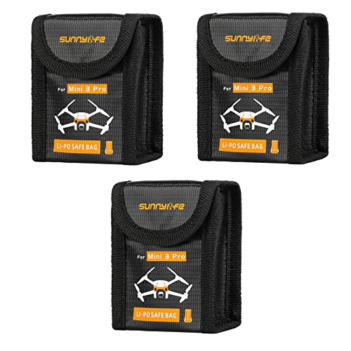 VOLOHAS LiPo Battery Protective Bag (3-pc Set)