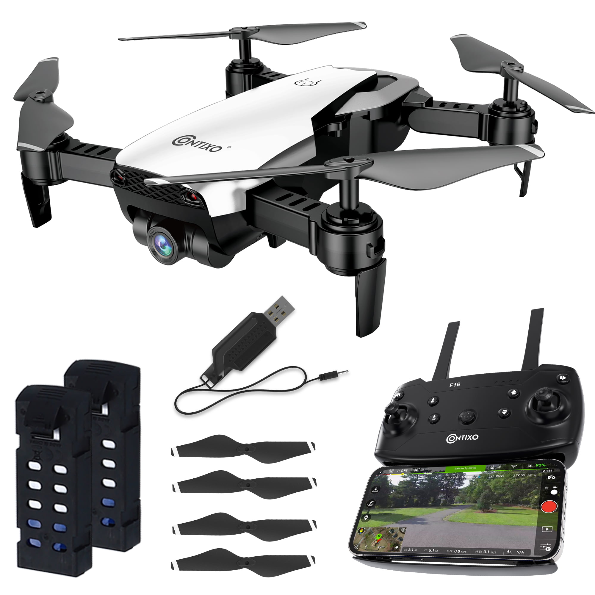 Contixo F16 Drone with 1080P HD Camera