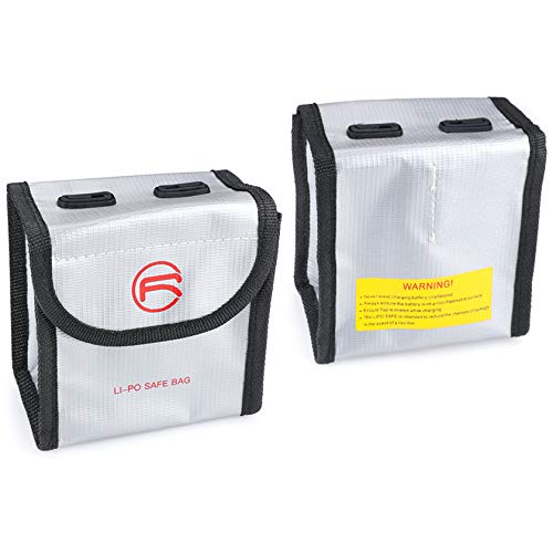 Hensych Drone Battery Storage Bag - 2 Batteries