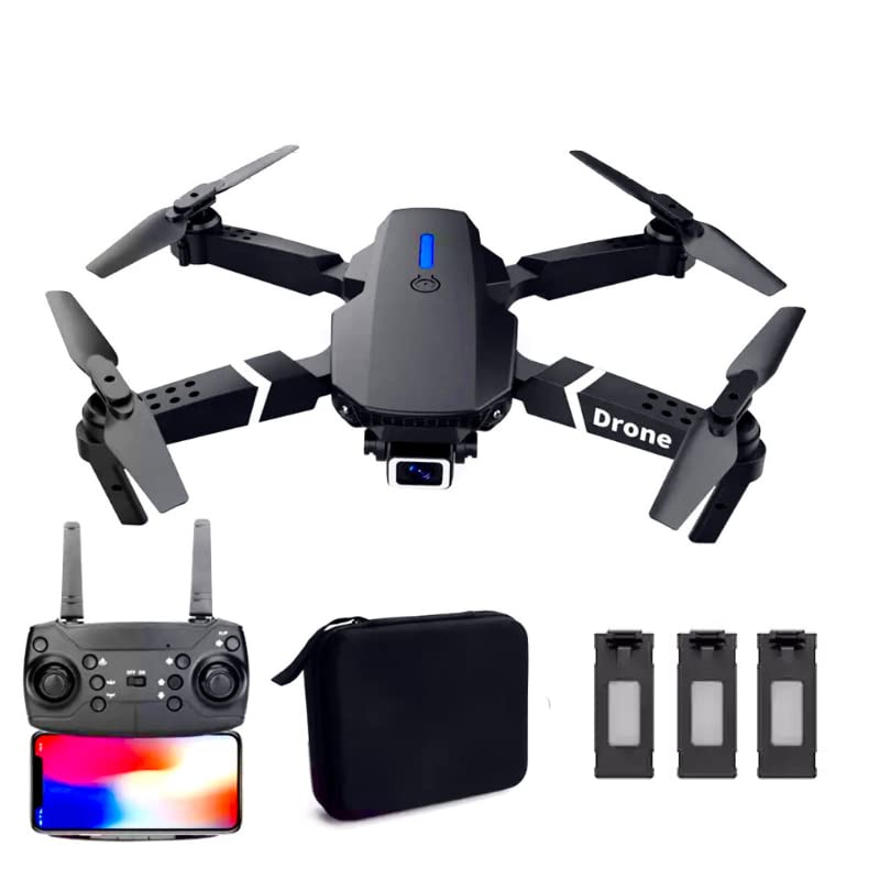 Adult-Grade Foldable HD Drone with 3x Batteries