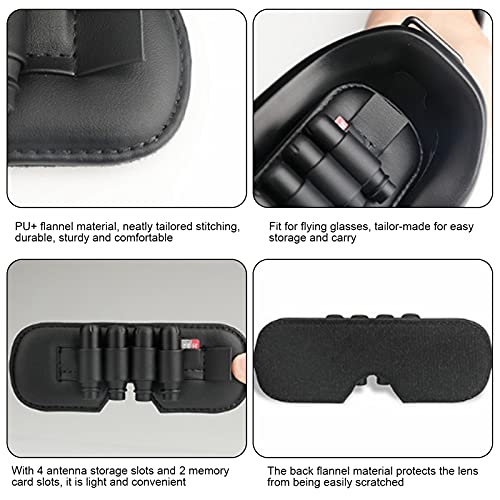 FPV Drone VR Glasses Storage Bag with Antenna Slots