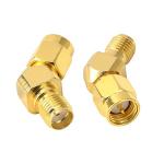 2-Pack Gold-Plated RF FPV Antenna Adapters