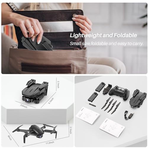 SIMREX X800 Foldable Drone with 1080P Camera