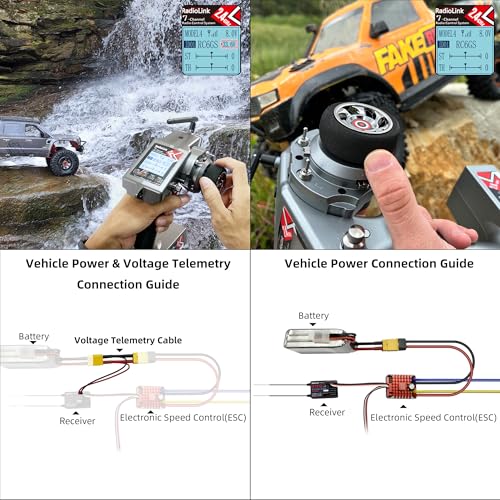 Radiolink 2.4G R7FG 7-Channel Gyro Receiver