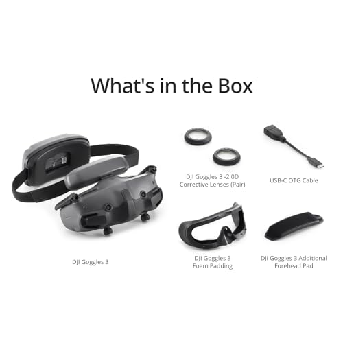 DJI Goggles 3 FPV with Micro-OLED Screens
