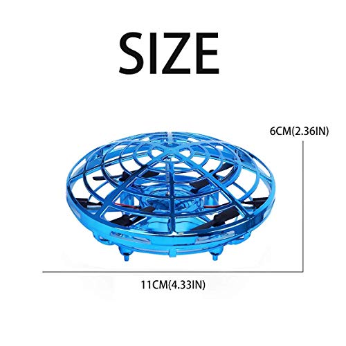 COOZi Mini RC UFO Drone with LED Lights