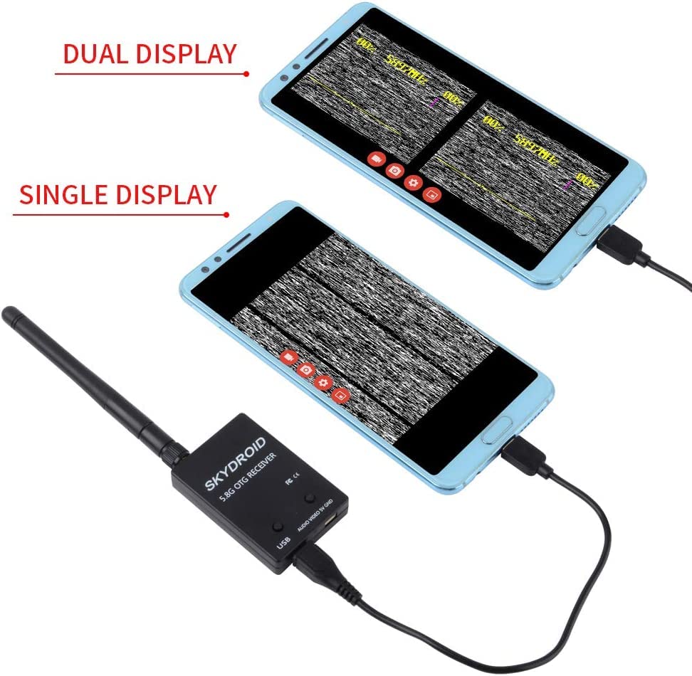 5.8G FPV Receiver for Drones and Helis